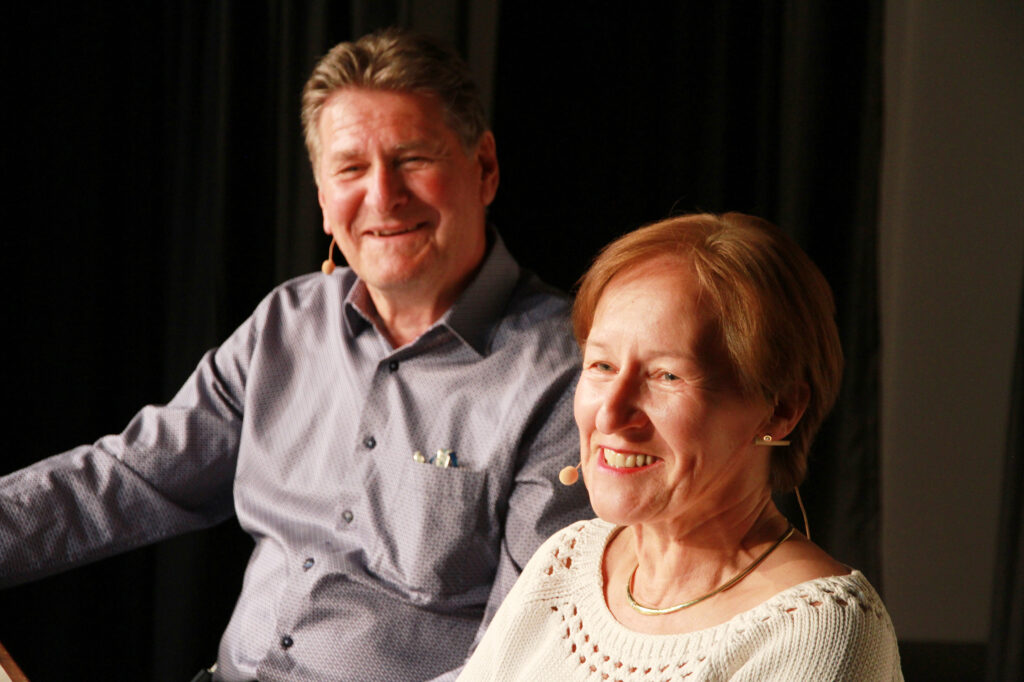 Alfred und Helga Frühwirth im Podcast-Gespräch.