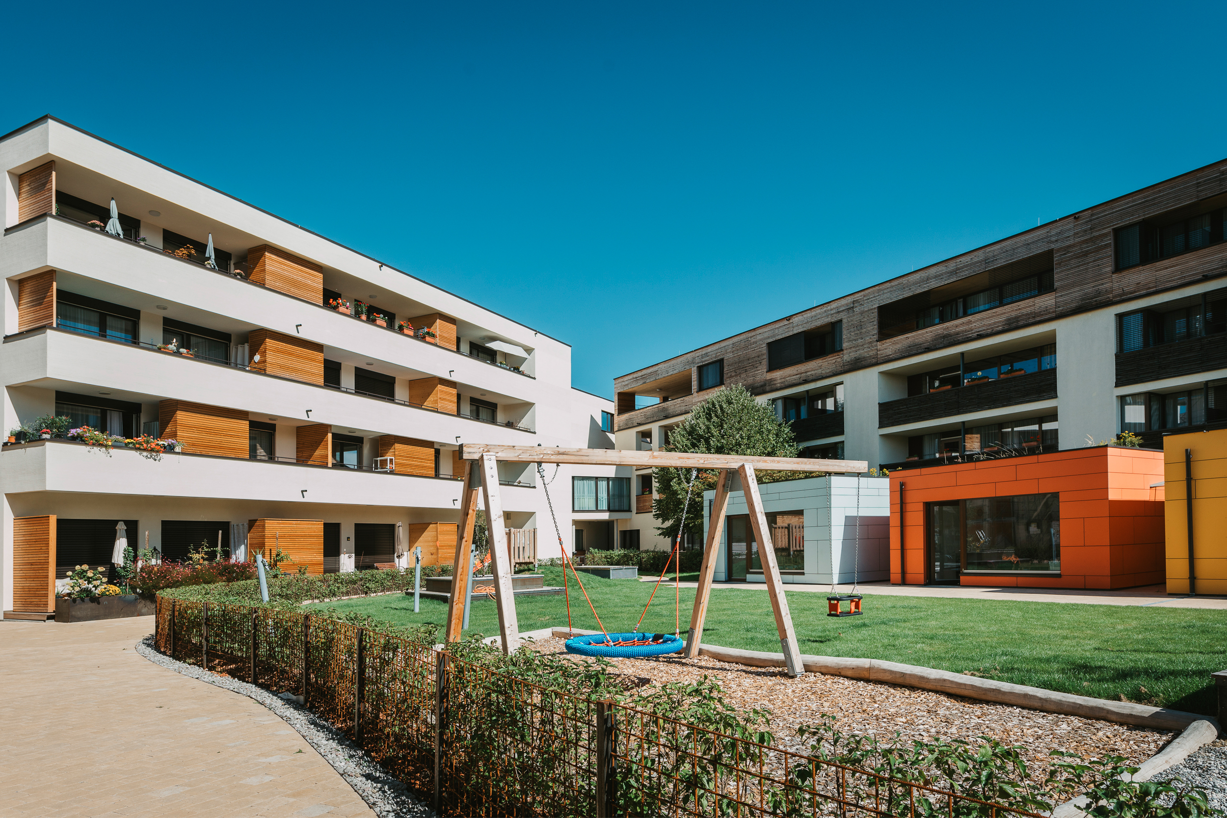 Auf dem Bild ist das SeneCura Sozialzentrum Lauterach zu sehen.