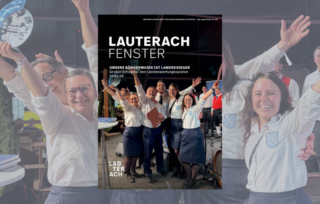 Auf dem Bild ist das Titelblatt der Juli-August-Ausgabe des Jahres 2026 abgebildet.